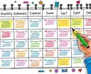 Creating a Cash Flow Calendar: Mastering Your Monthly Money